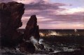 Scène de la côte paysage Fleuve Hudson Frederic Edwin Church